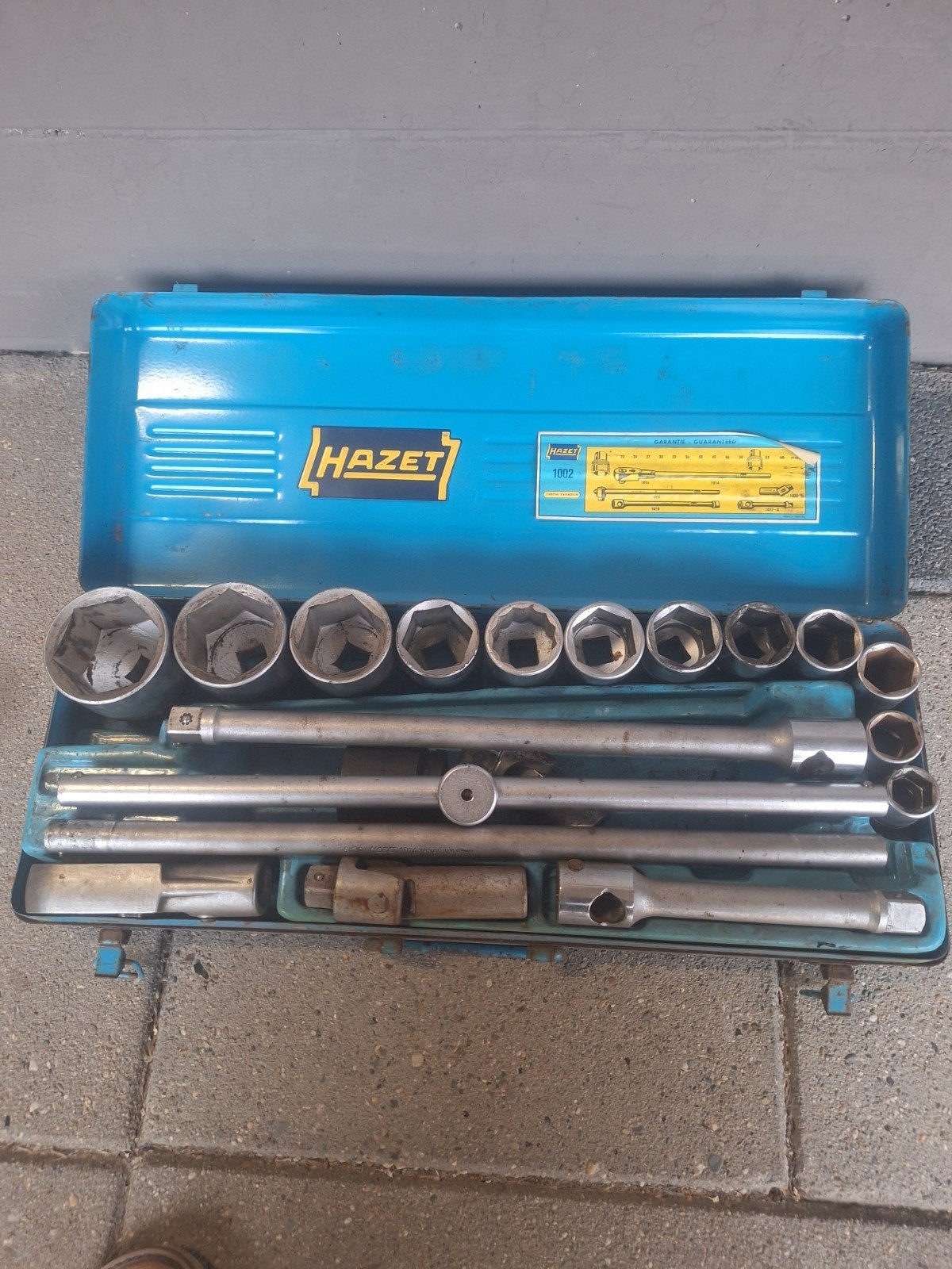 Hazet doppenset, Ophalen, Zo goed als nieuw, Overige typen