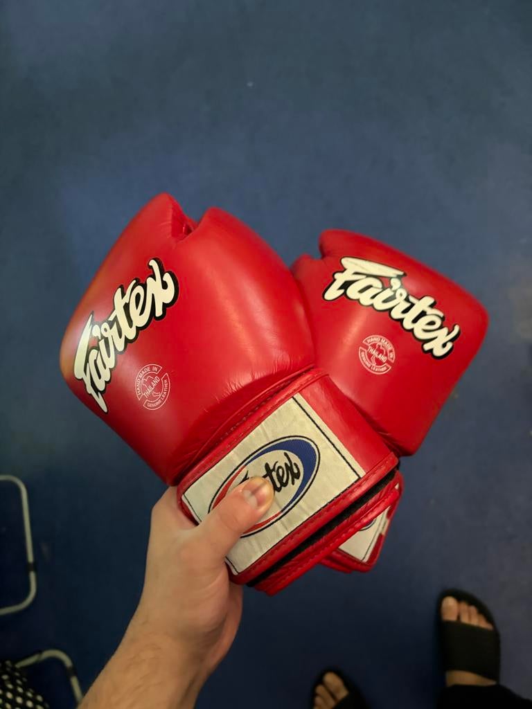 Fairtex bokshandschoenen, Sport en Fitness, Ophalen of Verzenden, Gebruikt, Bokshandschoenen
