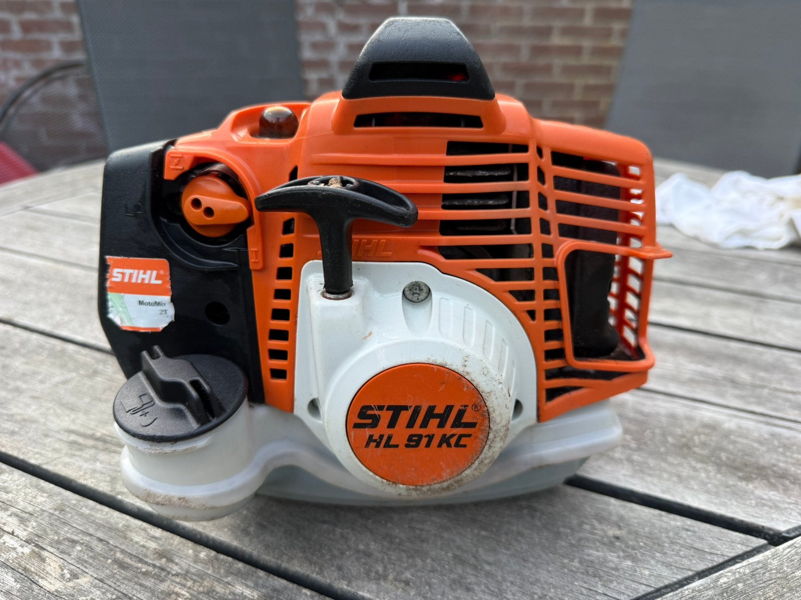 STIHL HL 91 KC BENZINE HOOGSNOEIER, Tuin en Terras, Ophalen, Gebruikt, Benzine, Stihl