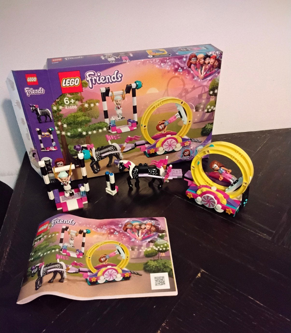 Lego Friends 41686 Magisch acrobatiek, Compleet, Lego, Friends, Ophalen of Verzenden