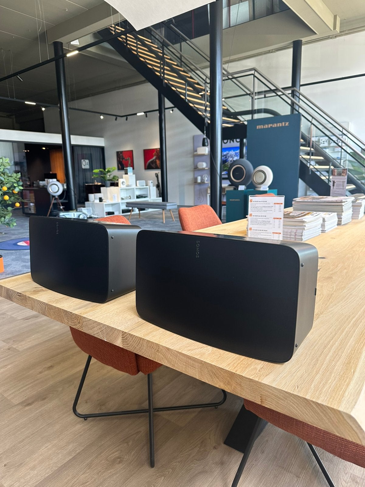 Sonos FIVE Zwart (1 STUK OVER) GARANTIE, zonder doos, Ophalen of Verzenden, Nieuw, Sonos