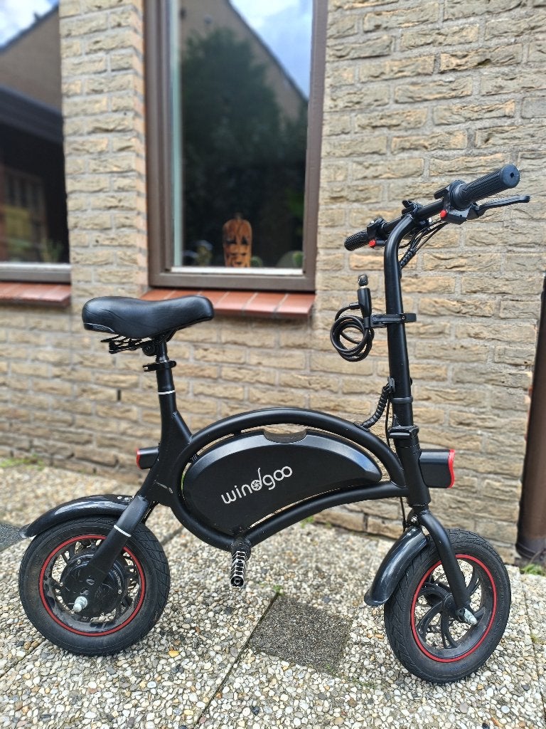Windgoo b3 ebike vouwfiets, Minder dan 30 km per accu, Gebruikt, Minder dan 47 cm, Ophalen