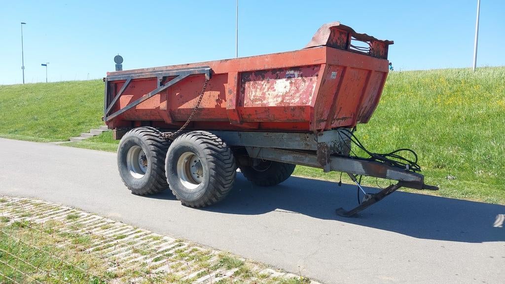 Dieplader kieper wieldumper beco 220 kipper mako vgm, Zakelijke goederen, Ophalen, Transport
