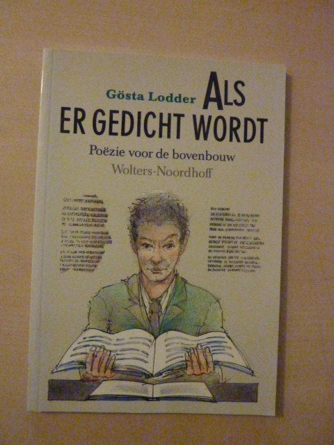 Gösta Lodder - Als er gedicht wordt, Verzenden, Zo goed als nieuw