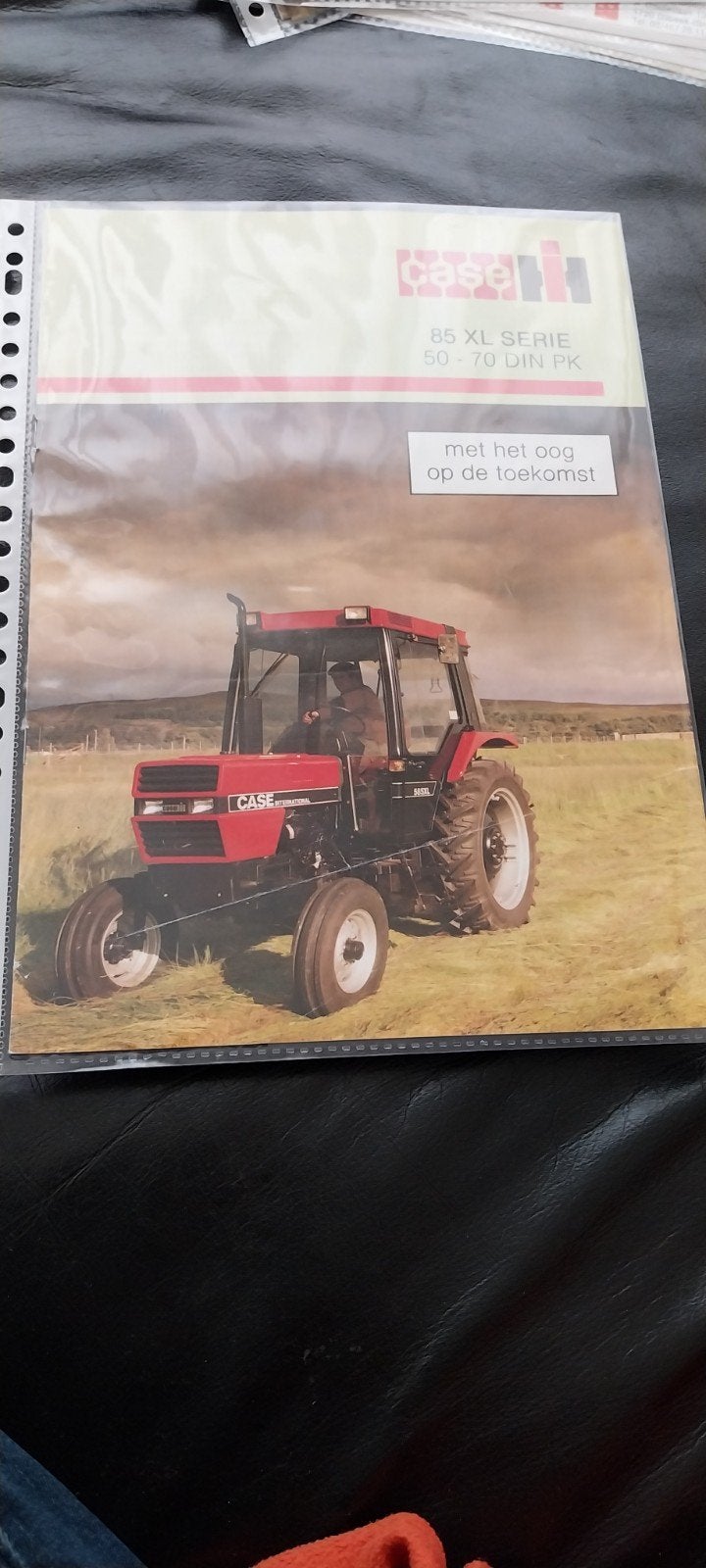 Case 85xl serie trekker folder brochure traktor, Ophalen of Verzenden, Zo goed als nieuw