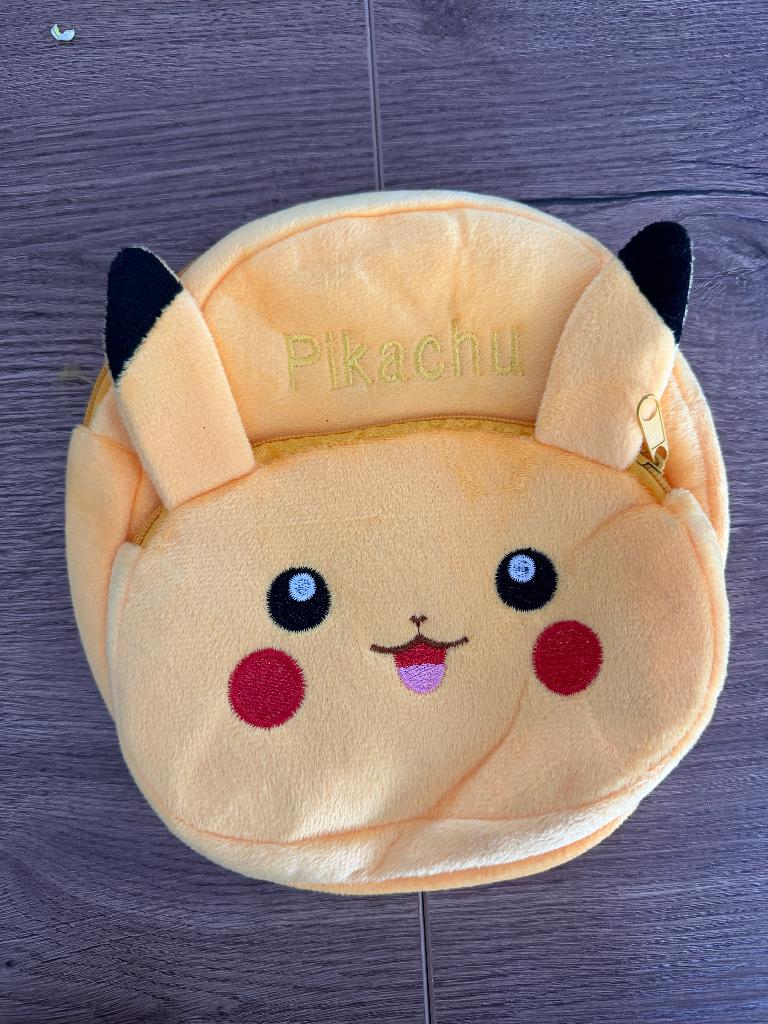 Pikachu pluche rugzak, Ophalen of Verzenden, Zo goed als nieuw, Overige merken
