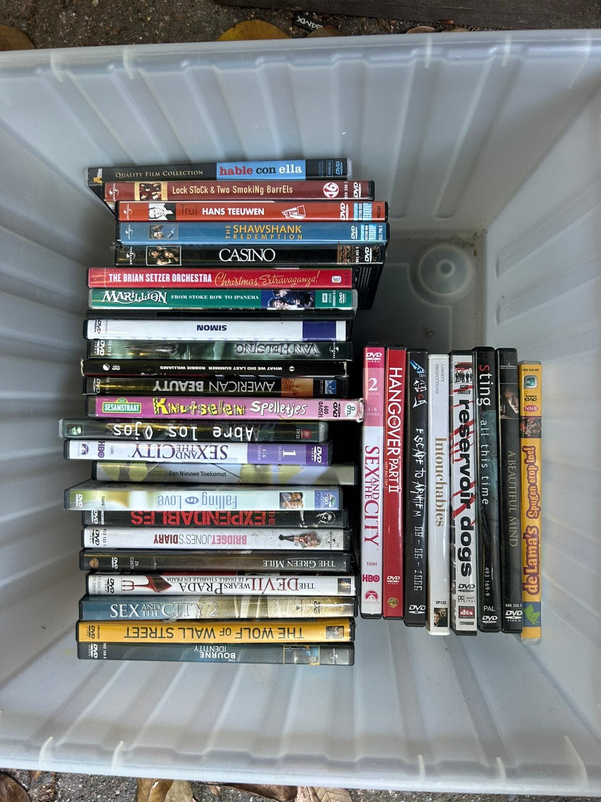 collectie diverse DVD's - Films en series, Engels, Vanaf 16 jaar, Nederlands, Ophalen of Verzenden