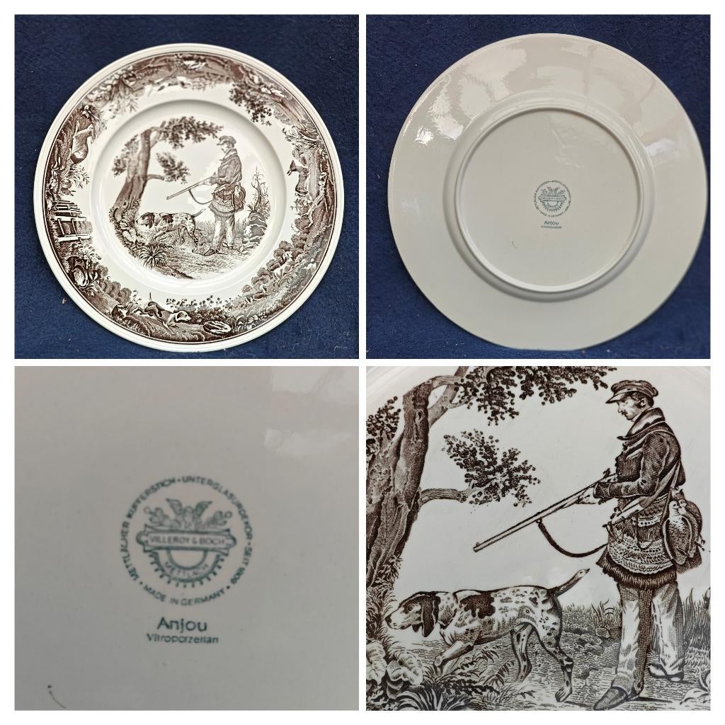 3x Villeroy & Boch Wandborden - Jacht - Anjou & Artemis, Antiek en Kunst, Ophalen of Verzenden