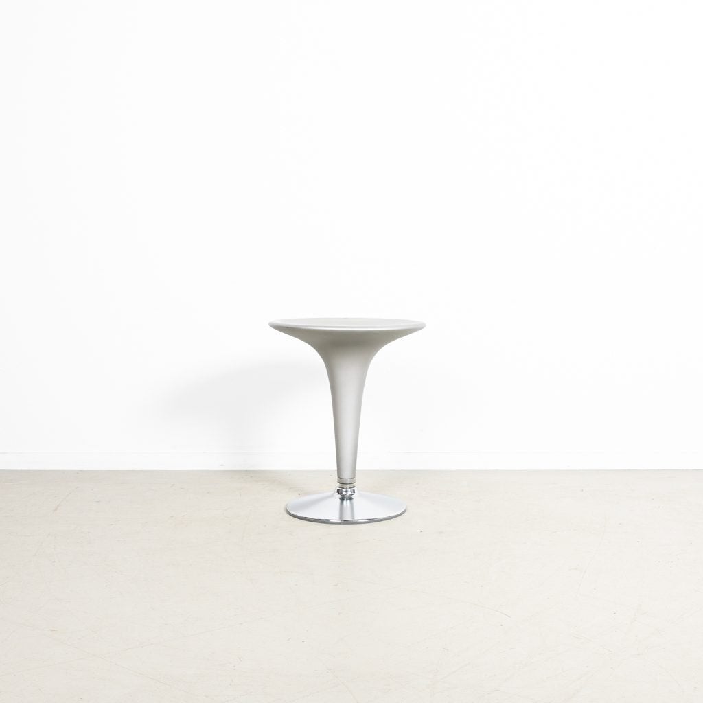 Magis Bombo Tafel Lichtgrijs Kunststof Ø55 cm - Chroom, Magis, Gebruikt, Niet ingevuld, Niet ingevuld