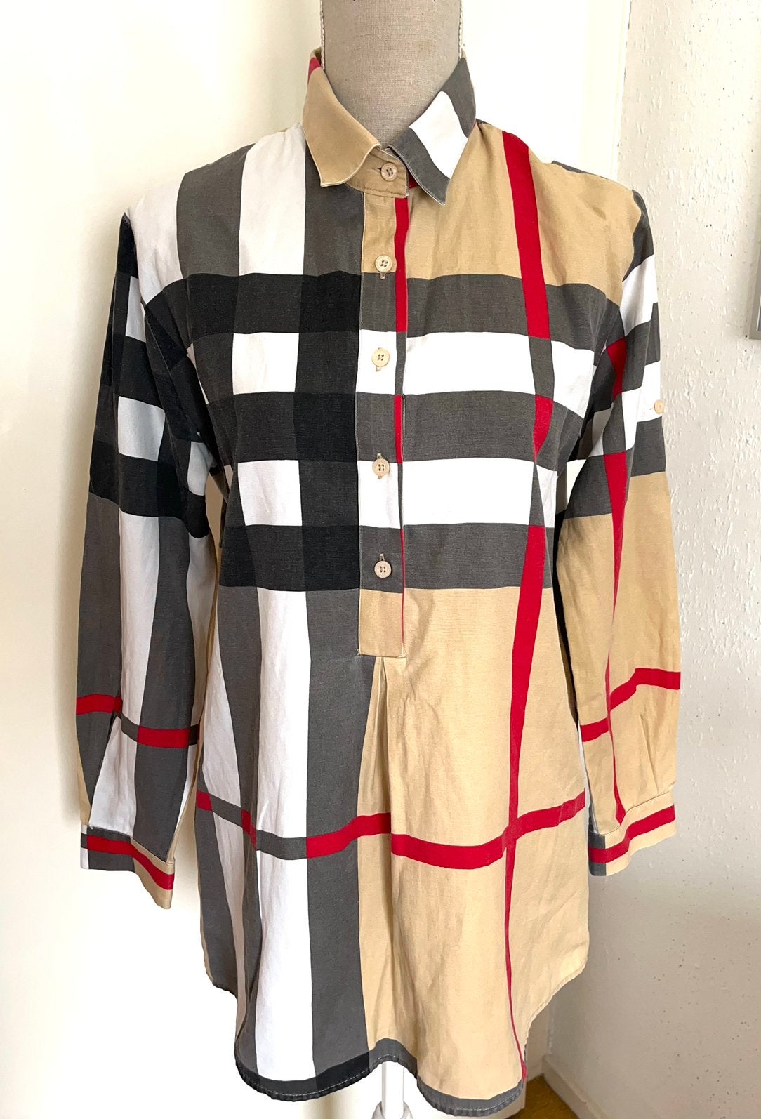 Burberry blouse maat 40(dmv), Ophalen of Verzenden, Zo goed als nieuw, Maat 38/40 (M), Overige kleuren
