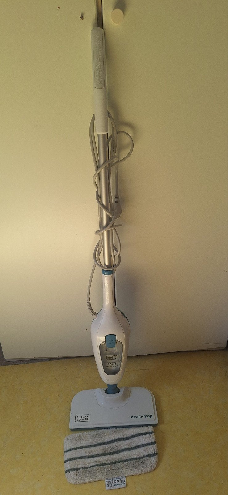 Black+Decker Steam-mop FSMH13E10 - Stoomreiniger, Overige merken, Gebruikt, Ophalen of Verzenden, Stoomreiniger