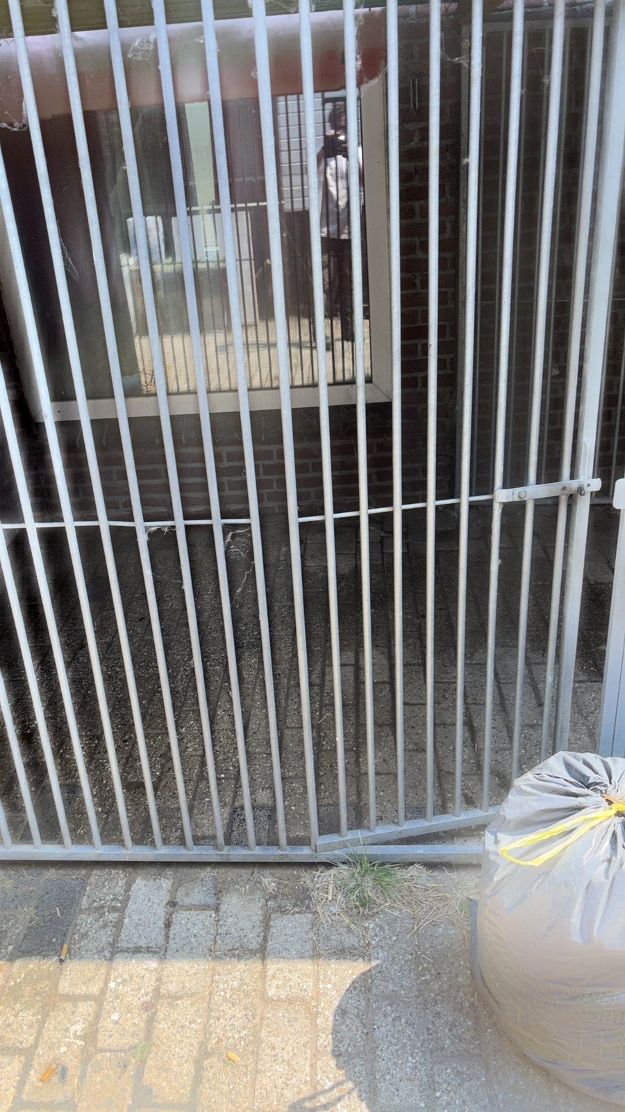 Honden kennel, Dieren en Toebehoren, Hondenhokken, Ophalen, Zo goed als nieuw, 110 cm of meer, 100 cm of meer