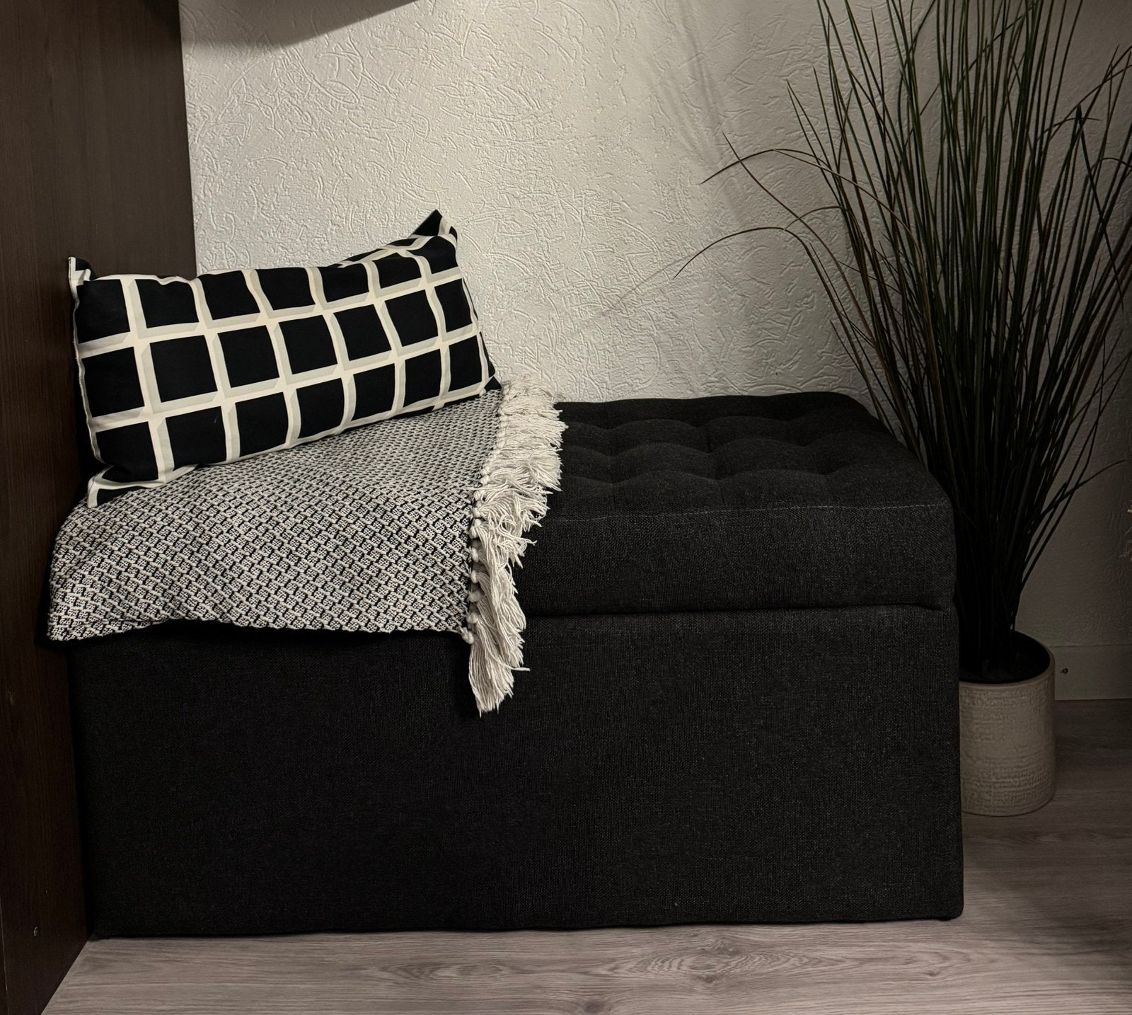 Bankje, Huis en Inrichting, Woonaccessoires | Kisten, Ophalen, Zo goed als nieuw, 100 tot 150 cm, Minder dan 50 cm