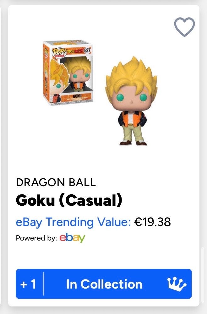 Funko Pop! Dragon Ball Z Goku (Casual) #527, Ophalen of Verzenden, Zo goed als nieuw