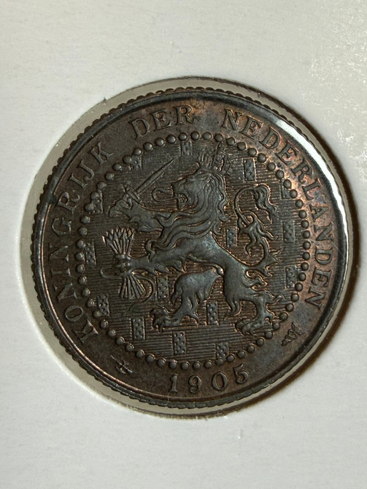 1 cent 1905 Wilhelmina, Ophalen of Verzenden, Koningin Wilhelmina, 1 cent, Losse munt