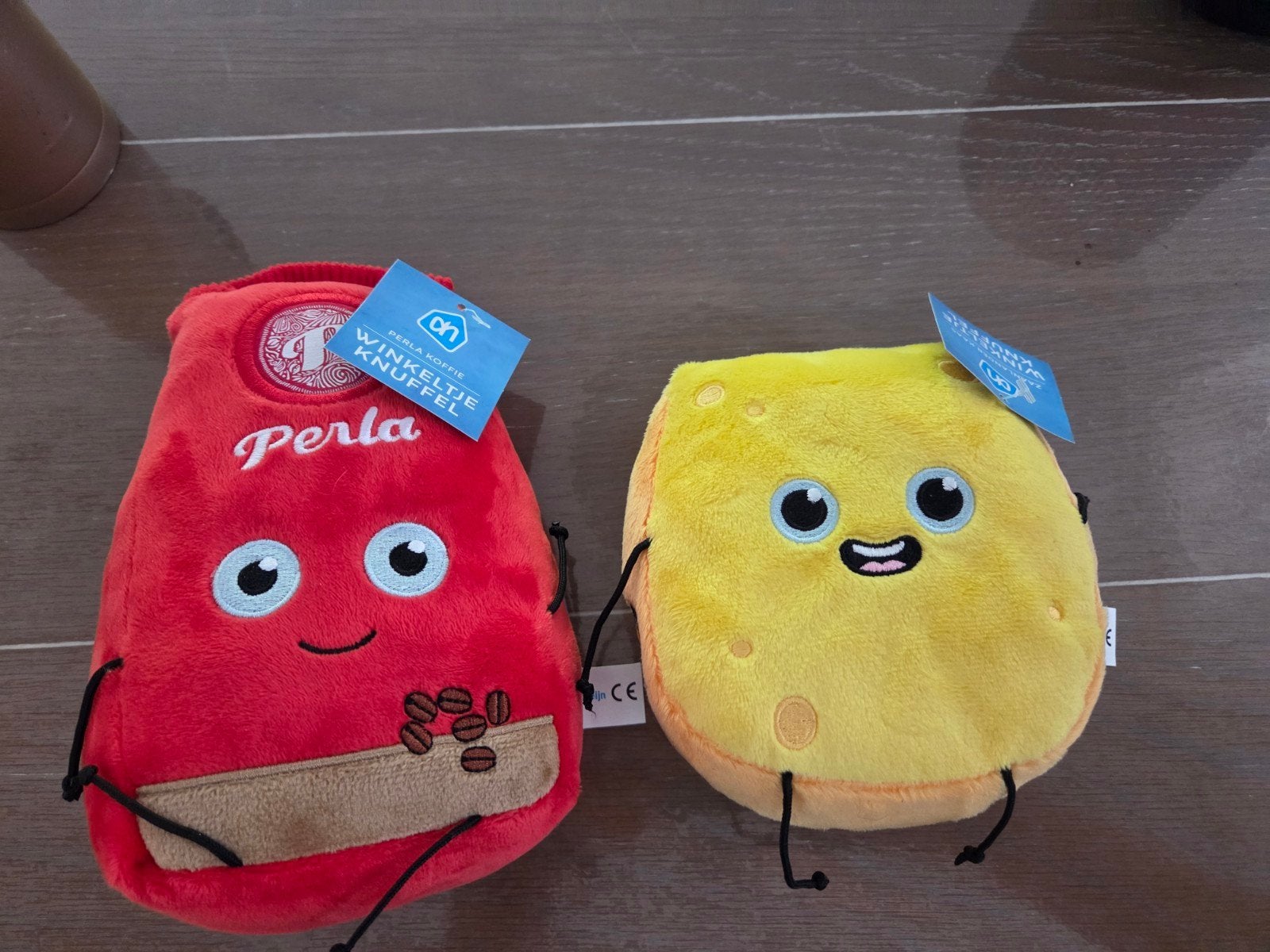 Albert Heijn Winkeltje Knuffels: Perla Koffie & Kaas, Overige typen, Nieuw, Ophalen of Verzenden, Rood
