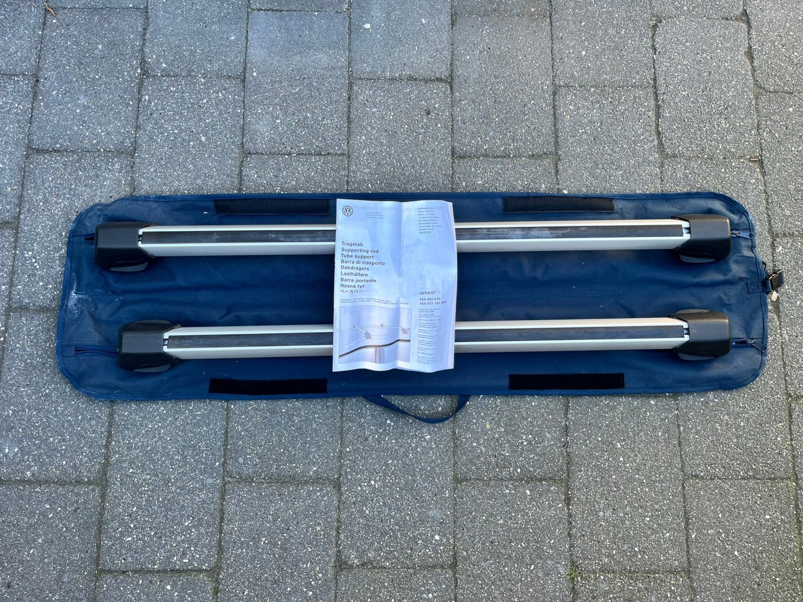 Originele VW dakdragers  (1K9071151666), Ophalen, Zo goed als nieuw