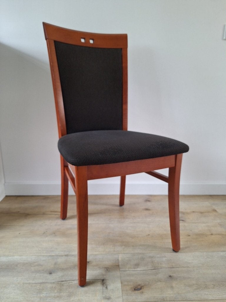 Eetkamerstoelen - set van 4 stuks, Ophalen, Gebruikt, Bruin, Vier