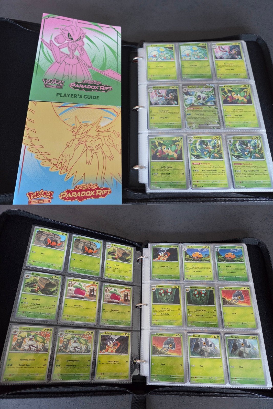 Pokémon TCG Paradox Rift Grand Master Set 100% +++, Ophalen, Nieuw, Meerdere kaarten, Foil