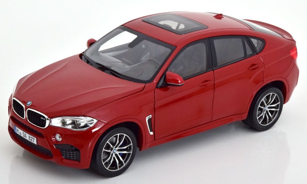 BMW X6 M 2015 Rood metallic schaal 1/18 NOREV ref: 183242, Ophalen of Verzenden, Nieuw, Auto, Norev
