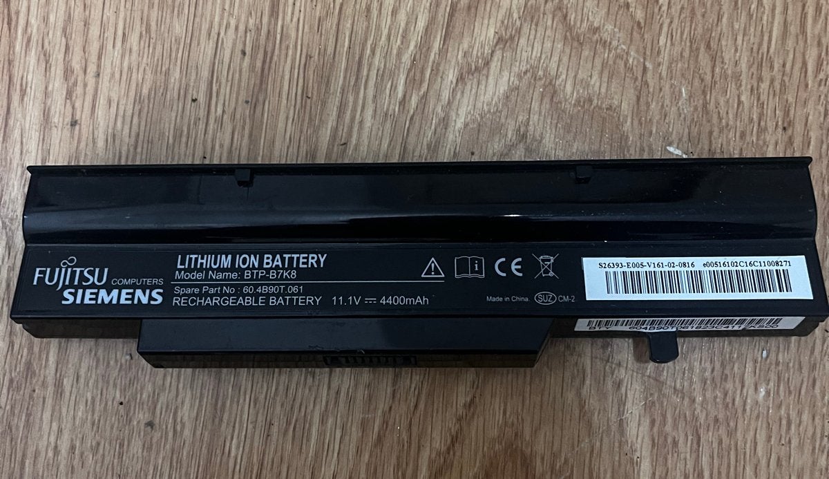Fujitsu Siemens Laptop Accu BTP-B7K8 - Zo goed als nieuw, Computers en Software, Accu's en Batterijen, Zo goed als nieuw, Ophalen of Verzenden
