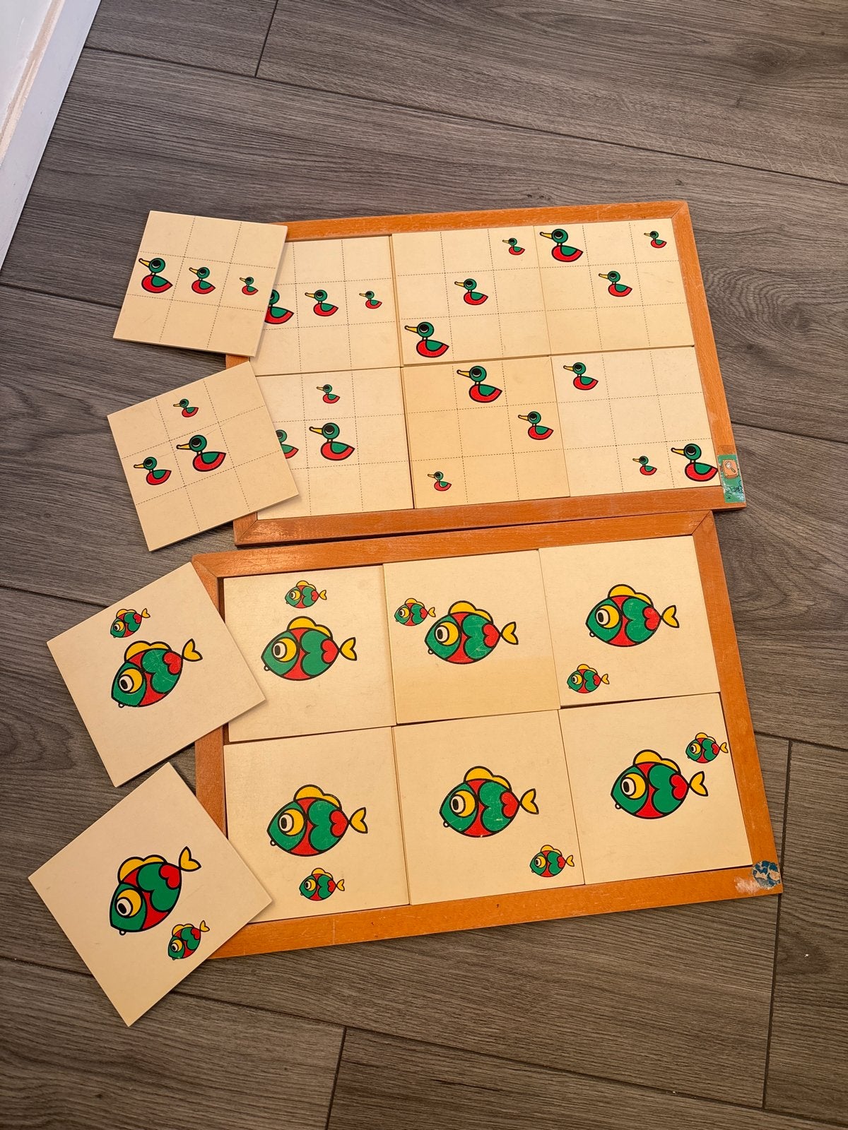 Ouderwetse Hout/kunststof Puzzels, Ophalen of Verzenden, Gebruikt, Puzzelen
