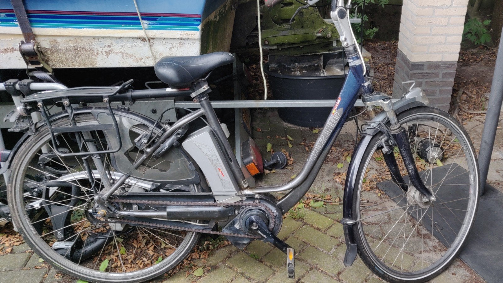 Elektrische Gazelle fiets, 51 tot 55 cm, Ophalen, Gebruikt, Gazelle