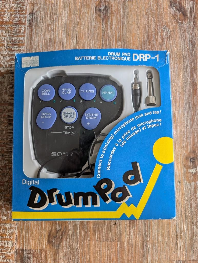 80's Sony drumcomputer - ovp - niet tot amper gebruikt, Muziek en Instrumenten, Drumcomputers, Ophalen of Verzenden, Zo goed als nieuw