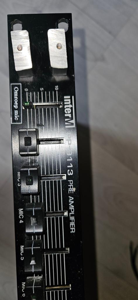 Inter M Pre Amplifier PP-9113, Ophalen, Gebruikt, Audio