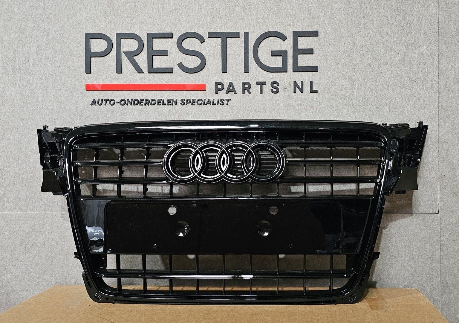 Grill AUDI A4 B8 8K Grille bj.2007-2012 HOOGLANS ZWART 8K0, -, Voor, Nieuw, Ophalen of Verzenden
