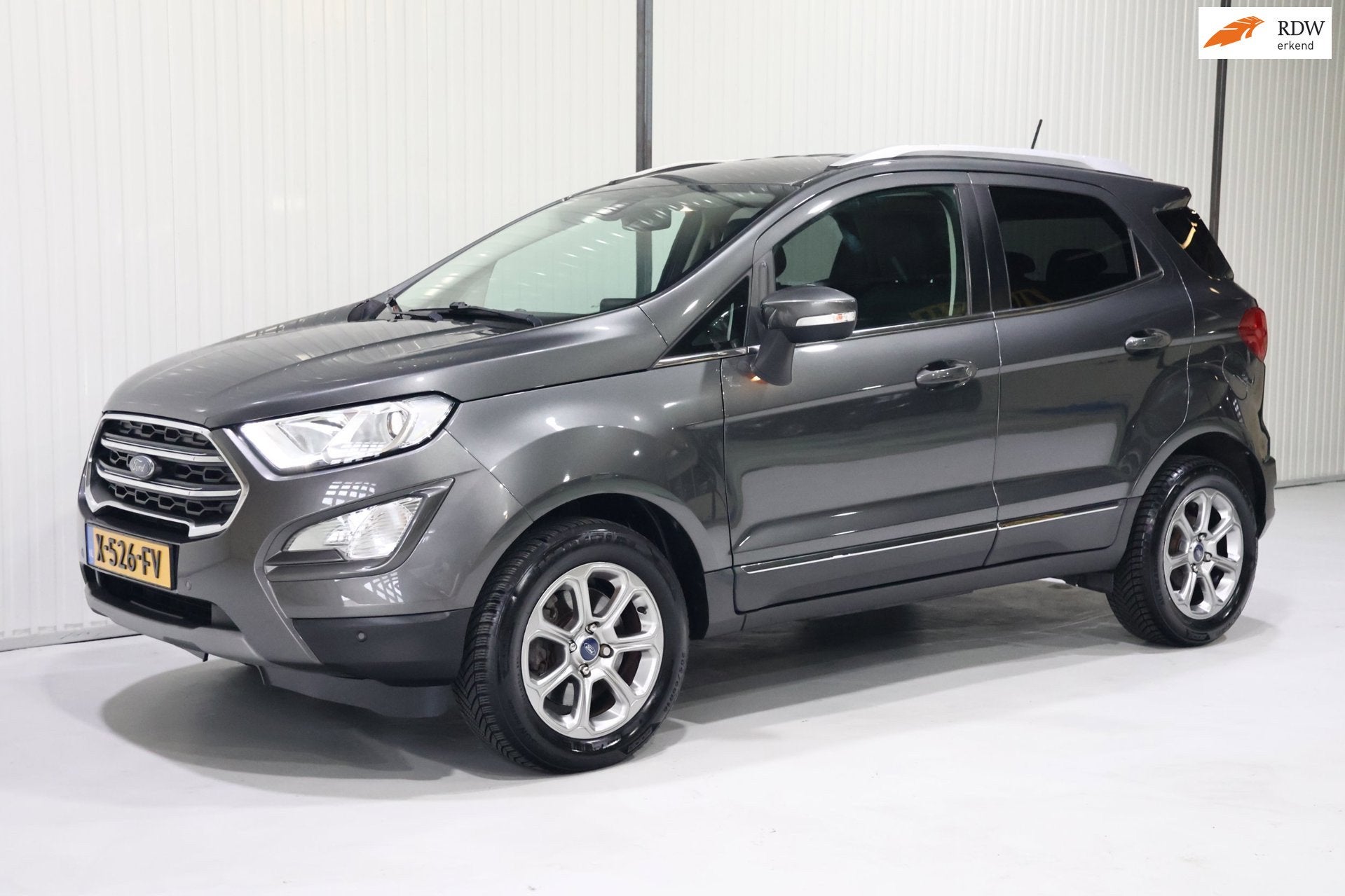 Ford EcoSport 1.0 EcoBoost Titanium LEER - NETTE STAAT - NWE, Voorwielaandrijving, 125 pk, Gebruikt, Euro 6