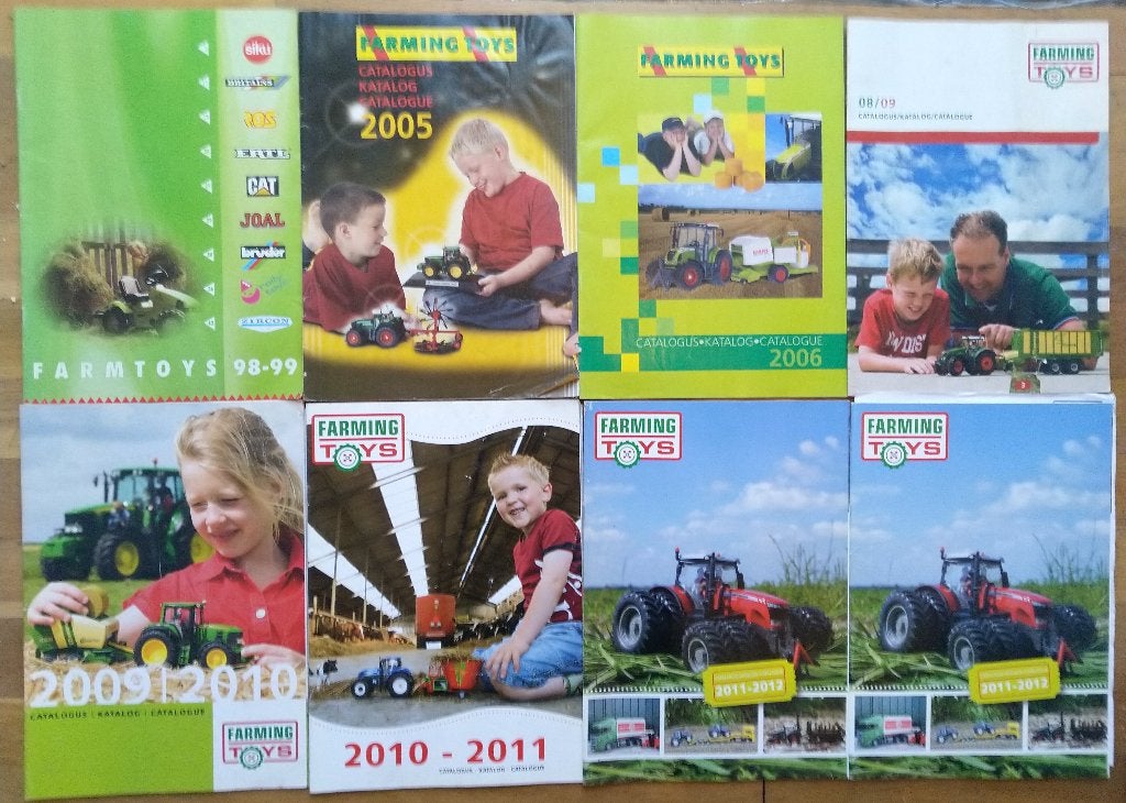 farming toys folders speelgoed folder speelgoedboek, Ophalen of Verzenden, Zo goed als nieuw