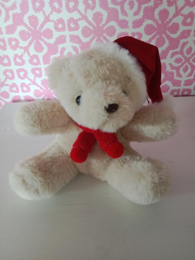Knuffelbeer kerst, Ophalen of Verzenden, Nieuw, Stoffen beer, Overige merken