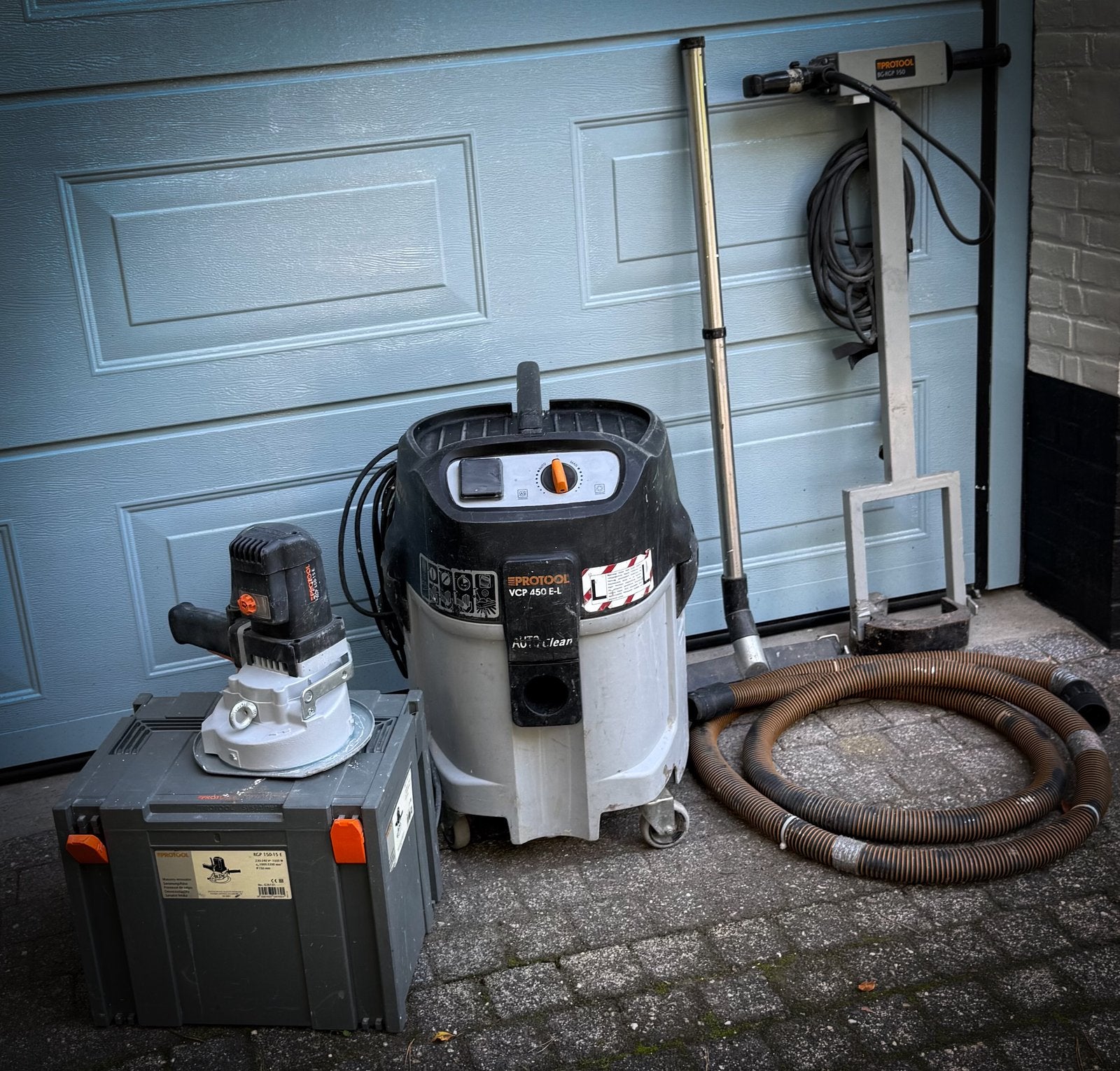 PROFESSIONELE BETON RENOVATIE FREES -SET, Ophalen, Gebruikt, 1200 watt of meer, Overige typen