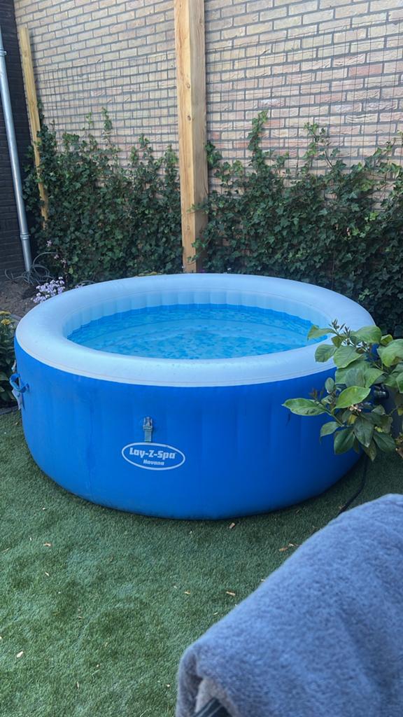 Bestway Lay-Z-Spa Havana opblaasbare jacuzzi met pomp, Ophalen, Gebruikt, Filter, Opblaasbaar