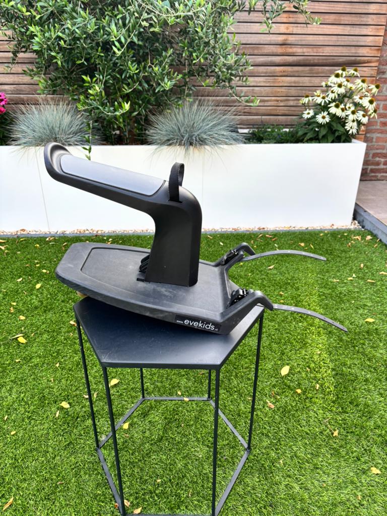 Kid-Sit, Solid Black, meerijd plankje, Fietsen en Brommers, Fietsaccessoires | Fietsstoeltjes, Gebruikt, Ophalen