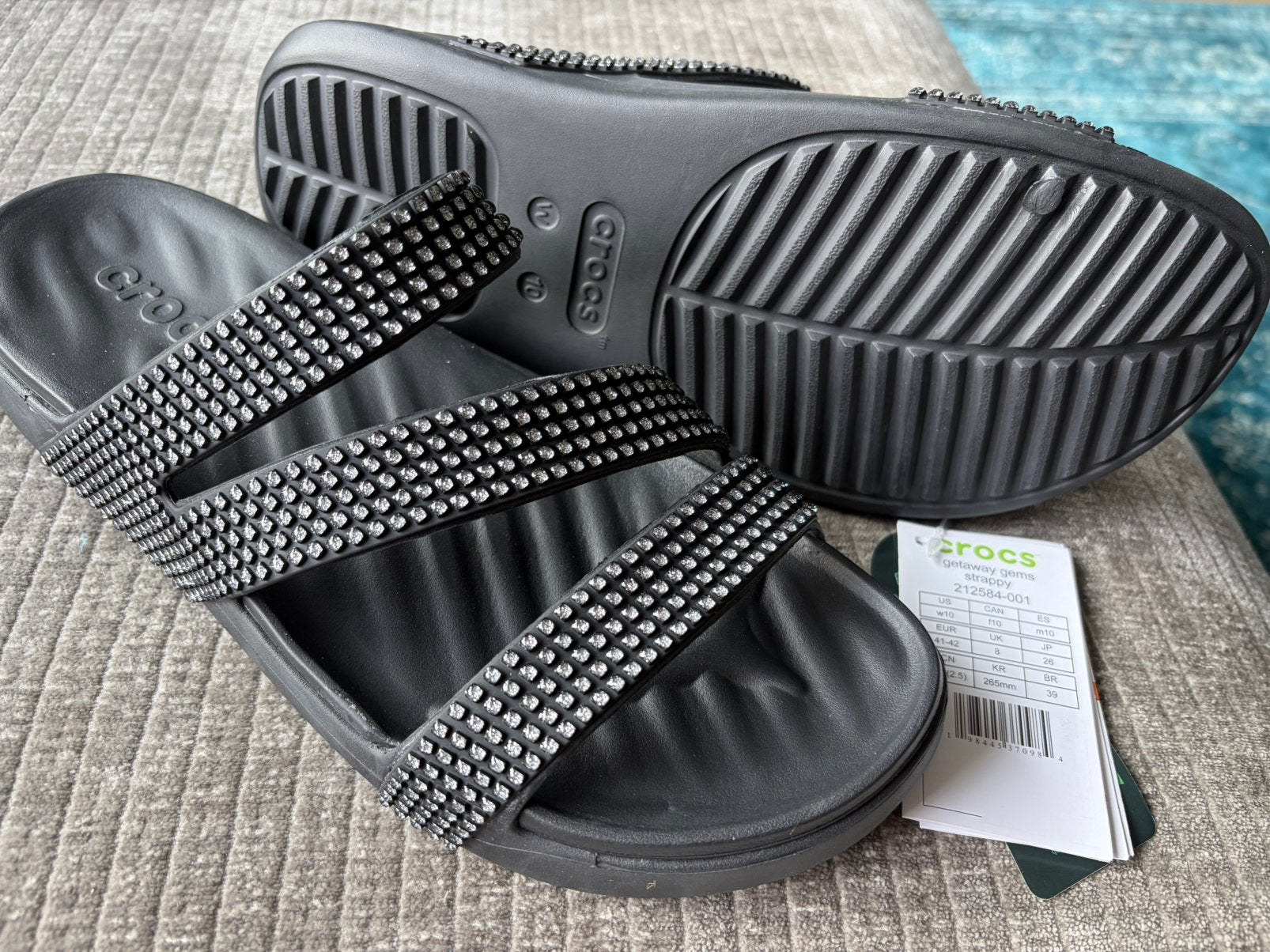 Crocs, Kleding | Dames, Schoenen, Ophalen, Zwart, Nieuw, Sandalen of Muiltjes