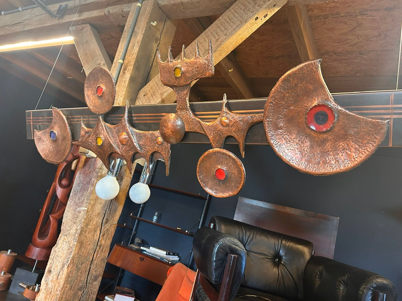 wandsculptuur – Unica – Jaren '70 (Seventies) vintage, Ophalen, Zo goed als nieuw