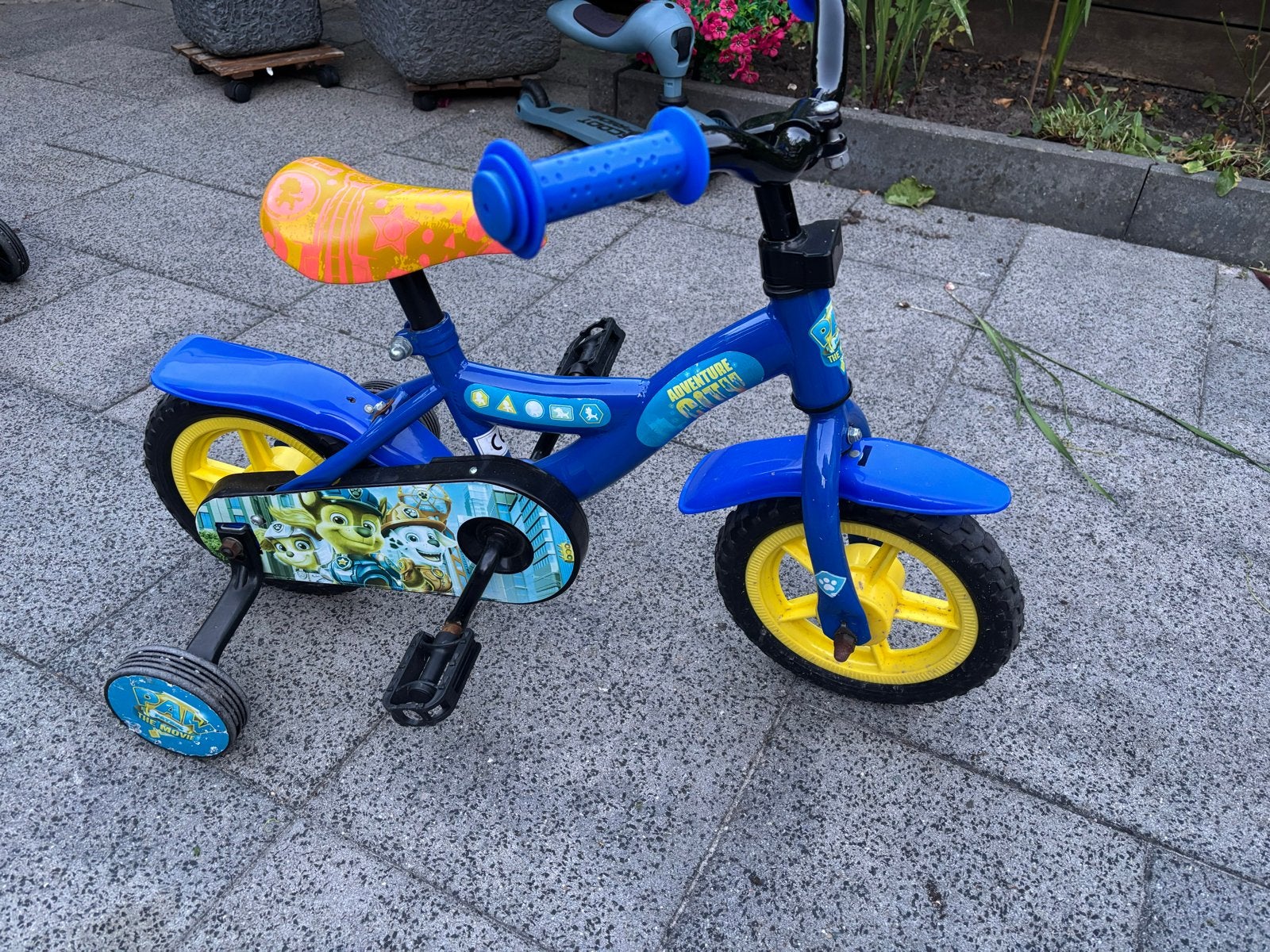 Paw Patrol Kinderfiets 10 inch met zijwieltjes, Fietsen en Brommers, Fietsen | Kinderfietsjes, Ophalen, Terugtraprem, Zijwieltjes