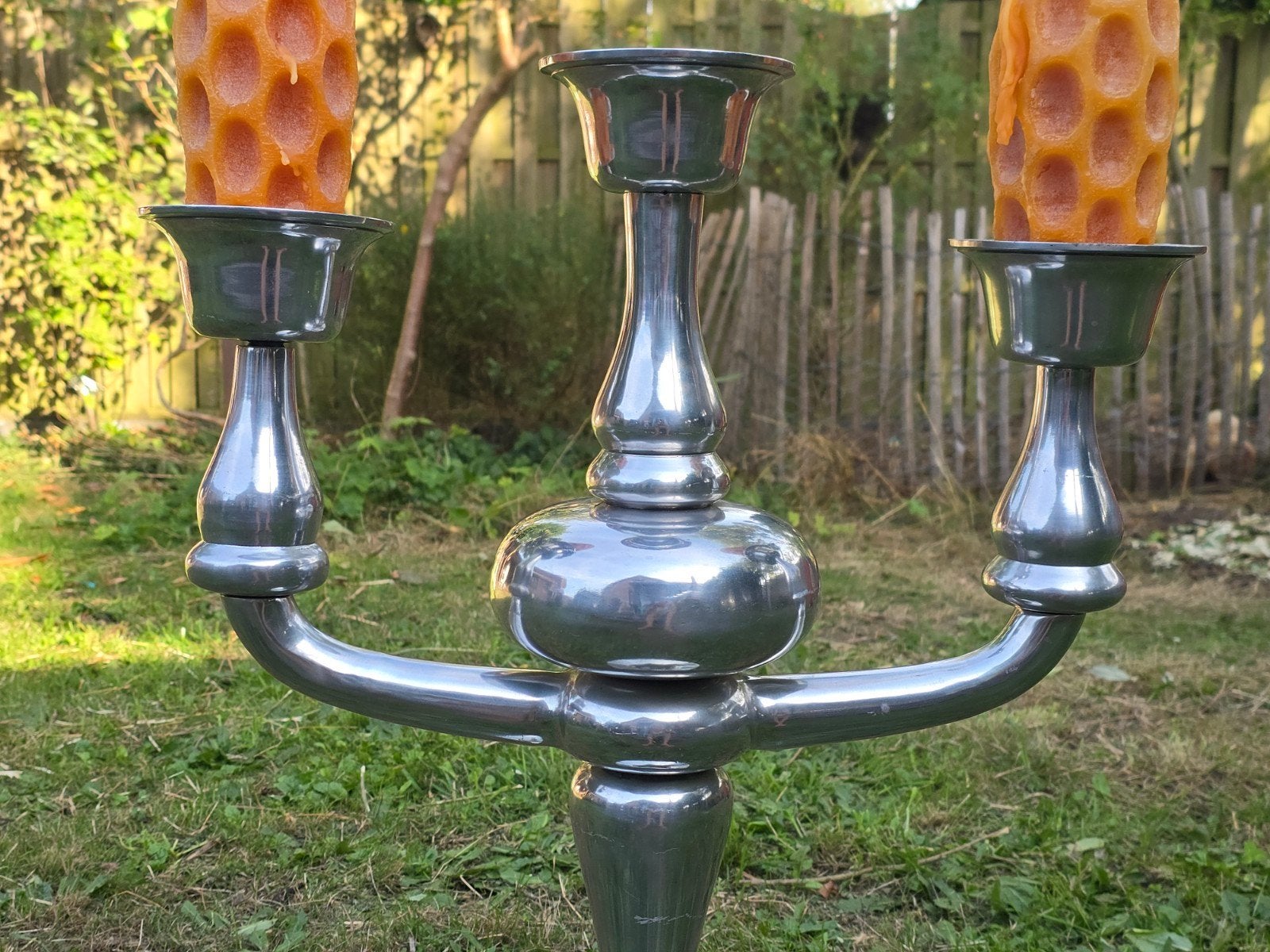 Brass & Boom kandelaar, Ophalen of Verzenden, Overige materialen