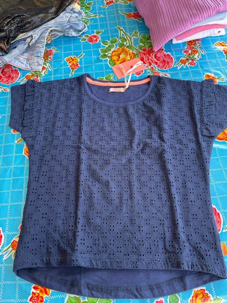 Orange Stars Immy Broderie T-shirt - Nieuw met kaartje, Ophalen of Verzenden, Nieuw