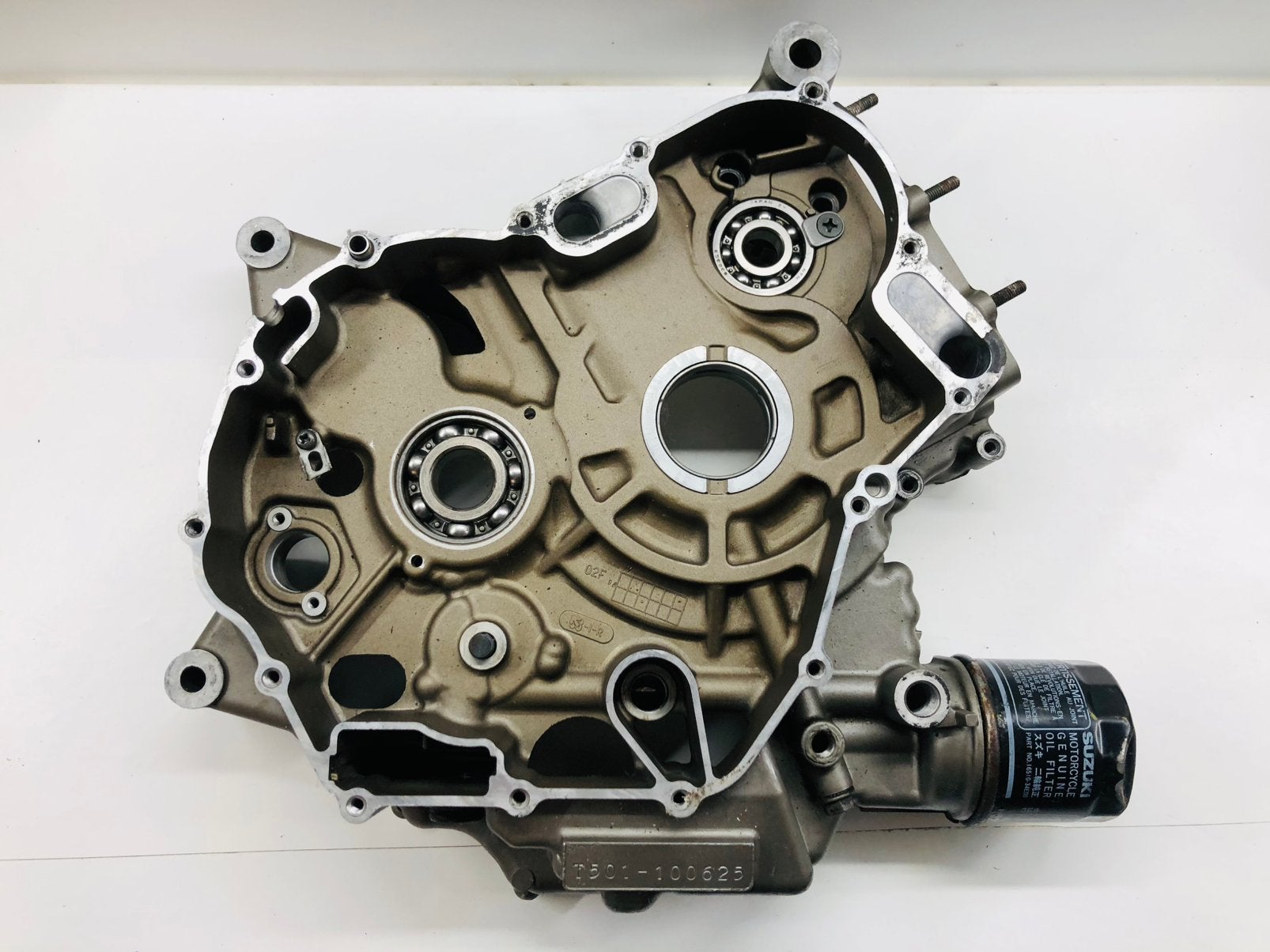 Suzuki TL1000 Carterhelft Motorblok (links), Motoren, Gebruikt, ., Ophalen of Verzenden, .