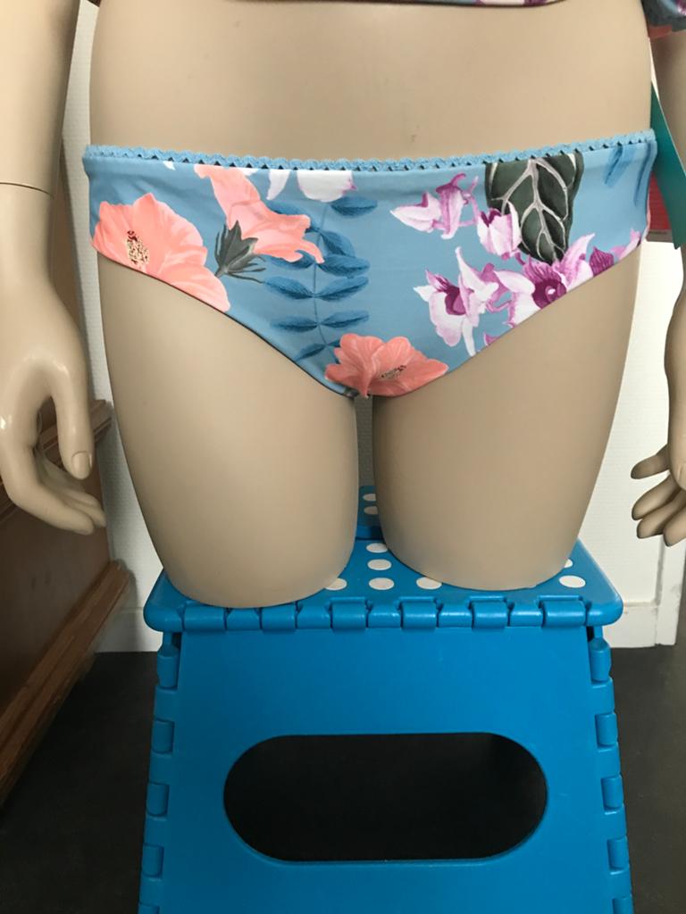 Nieuw Seafolly bikinibroekje blauw wit roze broekje 40 M 14, Ophalen of Verzenden, Nieuw, Blauw, Bikini