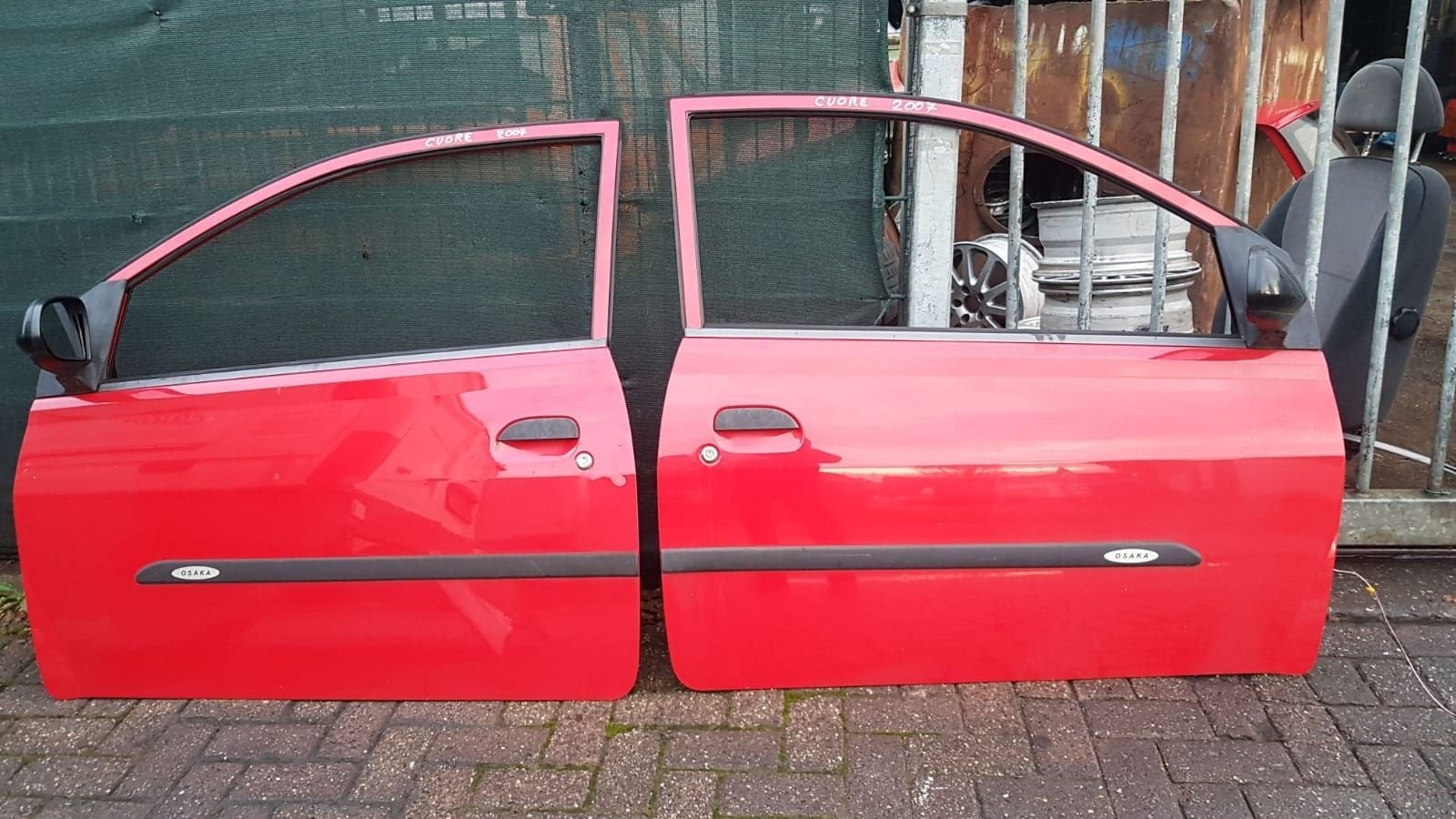DAIHATSU CUORE PORTIEREN BJ 2007, Gebruikt, -, Deur, -
