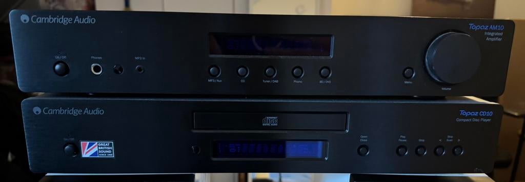 Mooie complete hifi set van goede kwaliteit van cambridge, Audio, Tv en Foto, Stereo-sets, Ophalen, Zo goed als nieuw, Speakers