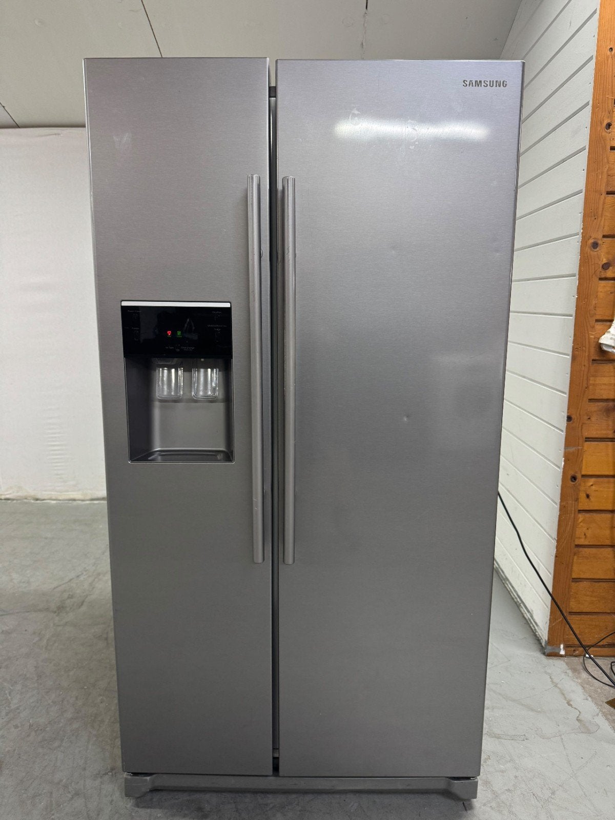 Samsung Side-by-Side Koelkast No Frost A+ met LEVERING, Witgoed en Apparatuur, Gebruikt, 200 liter of meer, 60 cm of meer, Met aparte vriezer
