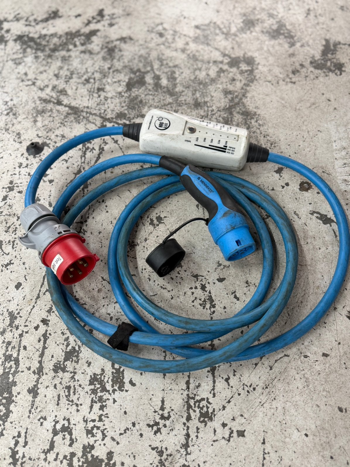 NRGkick laadkabel Wifi - Bluetooht 32A 22KW, Ophalen, Zo goed als nieuw, Laadkabel