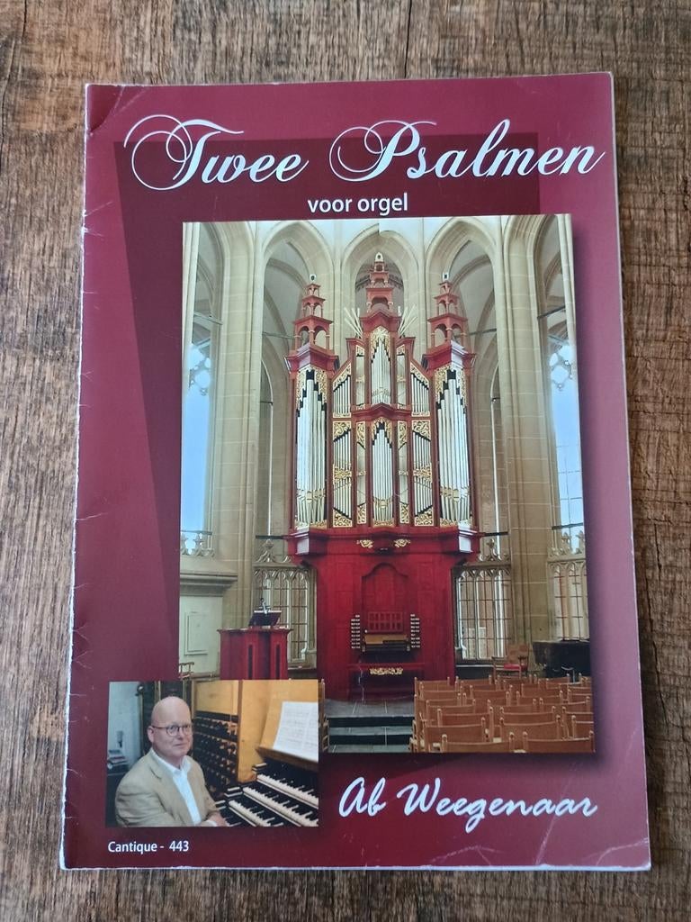 2 Psalmen voor orgel - Psalm 22 en 52 -  Ad Weegenaar, Ophalen of Verzenden, Religie en Gospel, Orgel