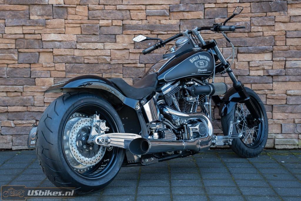Harley-Davidson FXSTC Softail Custom 1340 Evo 'Jack Daniels', 1338 cc, Info@harley-davidson.com, Chopper, Bedrijf