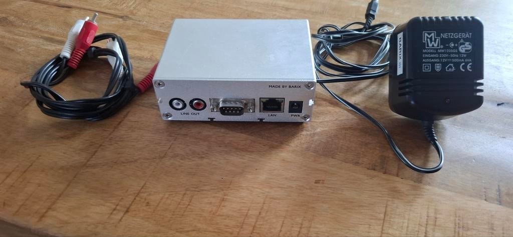 Barix Audio IP Decoder met Voeding, Ophalen of Verzenden, Zo goed als nieuw, Audio